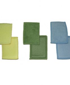 3.5x5 inch Jersey & Terry Scrubber Sponge (Code #9980J-B)