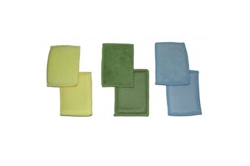 3.5x5 inch Jersey & Terry Scrubber Sponge (Code #9980J-B)