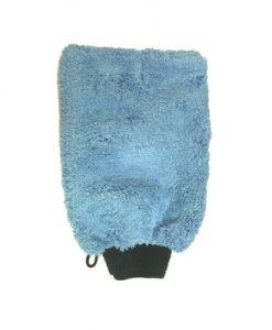 7x10 inch Plush MItt with Elastic Cuff (Code #MittDP-710-B-R)