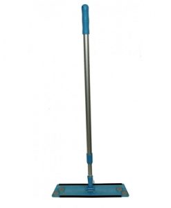 16 inch Plastic Mop Frame and Alum. Handle - Extends 35 - 60 inch- Acme Threads (Code #MH140-B)