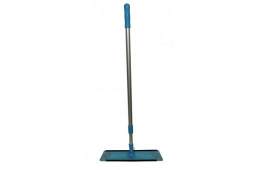 16 inch Plastic Mop Frame and Alum. Handle - Extends 35 - 60 inch- Acme Threads (Code #MH140-B)
