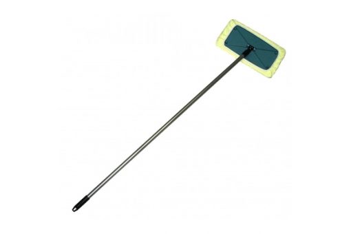 Sh-Mop™ Set - Head, 50 inch Steel Handle + 1 Microfiber Pad (Code #ShMop Set)