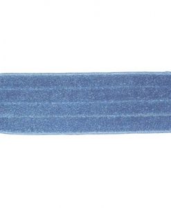 18 inch Wet Mop Pad - Blue - Rectangular - Stitched - Velcro® Style (Code #WP-18-B-R)