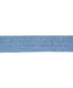 20 inch Wet Mop Pad - Blue - Rectangular - Stitched - Sponge -Velcro® Style (Code #WP-20-B-R-Sp-550)