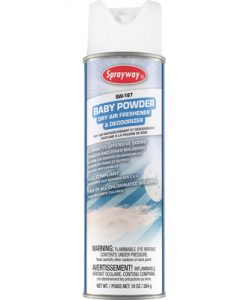 Baby Powder Dry Air & Fabric Deodorizer (Code #SW167)