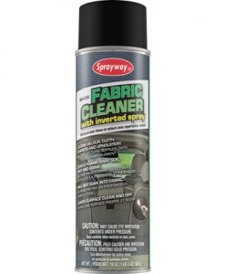 Fabric Cleaner With Inverted Spray