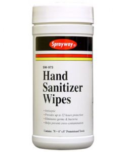 Hand Sanitizer Wipes (Code #SW973)