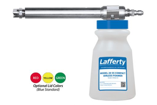 Model 20 SS Compact Airless Foamer  Color Options Available