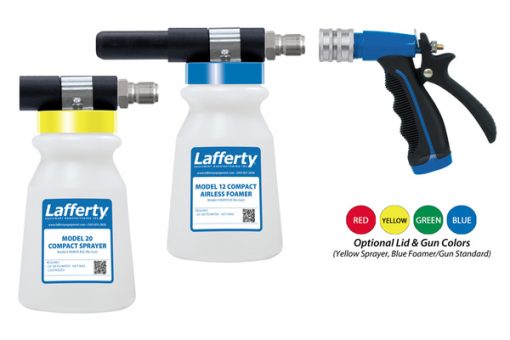 Compact Model 12/20 Airless Foamer / Sprayer Kit - Color Options Available